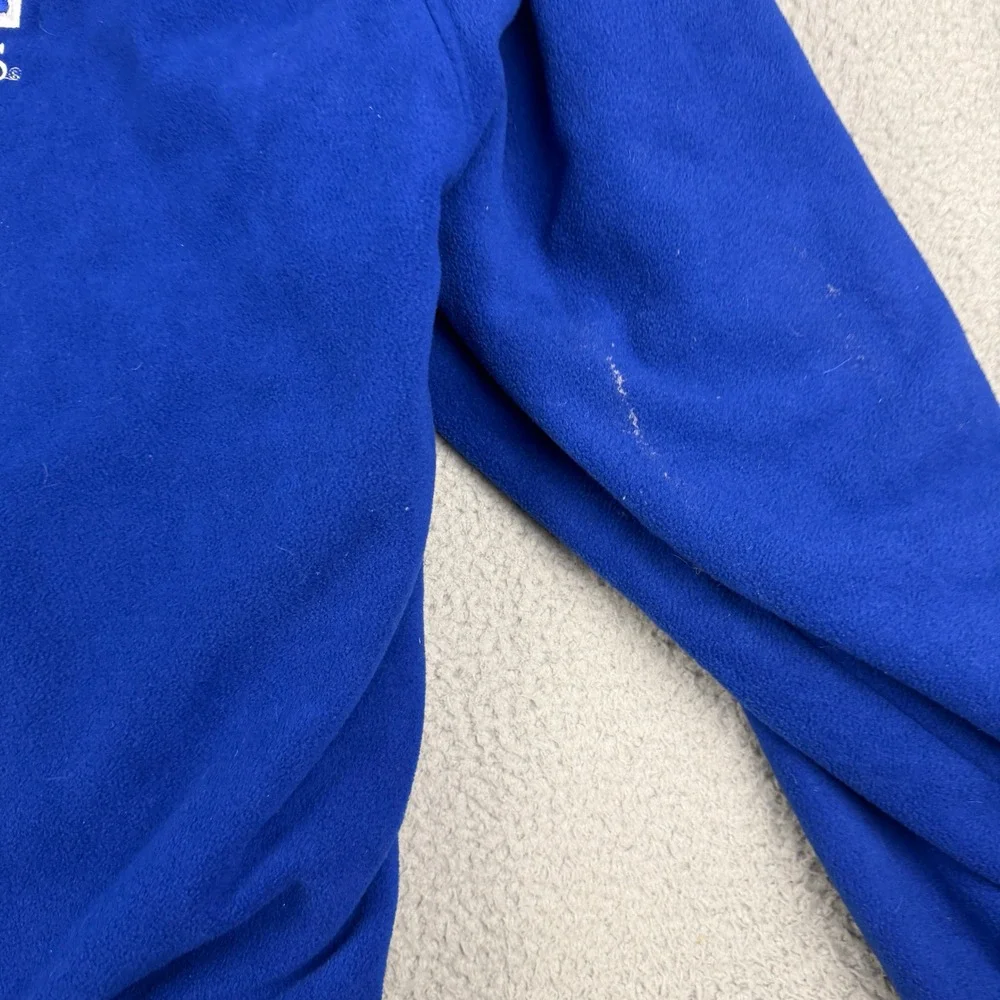 Kentucky Wildcats Jacket Mens XL Black Blue Reversible Fleece Windbreaker BMOC